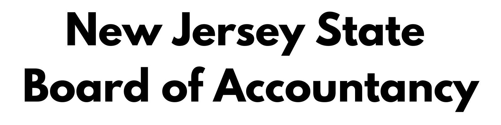 NJ State Board of Accountancy